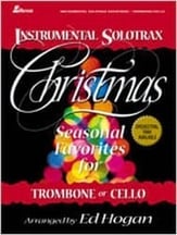 INSTRUMENTAL SOLOTRAX CHRISTMAS TROMBONE BK/CD cover